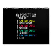 Mijn perfecte dag videospellen Funny Grandson Game Kalender (Hoes)