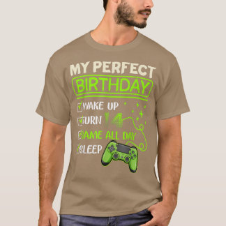 Mijn perfecte dag videospellen voor games cadeaus  t-shirt