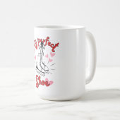 Mijn perfecte schoen voor snowboarden. koffiemok (Voorkant rechts)