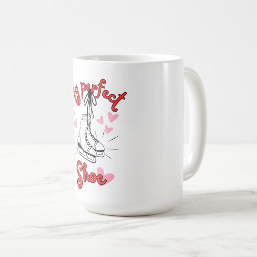 Mijn perfecte schoen voor snowboarden. koffiemok (Voorkant rechts)
