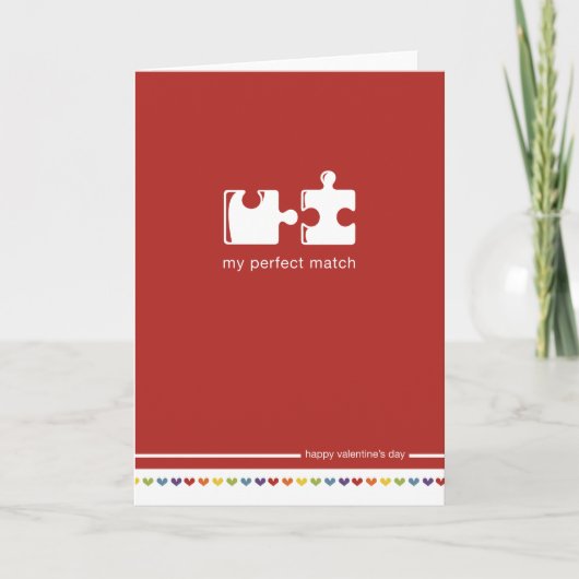Mijn Perfecte Valentijnsdag van de Gelijke Feestdagen Kaart (Voorkant)