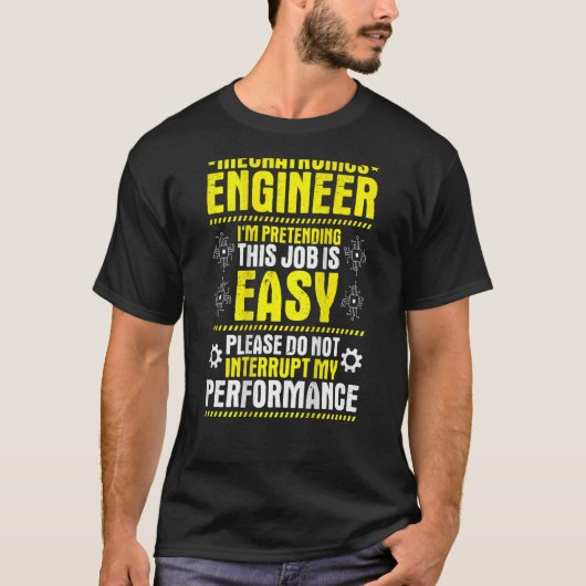 Mijn Performance Mechatronics Engineer T-shirt (Voorkant)