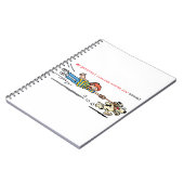 Mijn personal trainer werkt voor Bones Notitieboek (Linkerzijde)