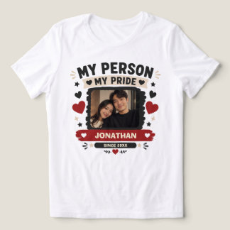 Mijn Persoon Mijn Trots Aangepast Tri-Blend Shirt
