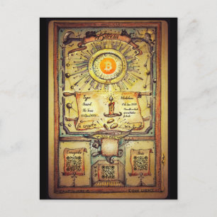 Mijn persoonlijke Bitmunt HODL Uitnodiging Briefkaart