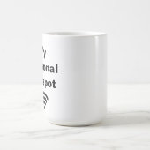 Mijn persoonlijke hotspot - Funny Coffee citeert - Koffiemok (Center)