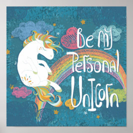 Mijn persoonlijke Unicorn Poster