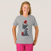 Mijn Pet Dragon is klaar voor Kerstmis T-shirt (Voorkant volledig)