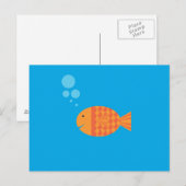 Mijn Pet Goldfish Briefkaart (Voorkant / Achterkant)