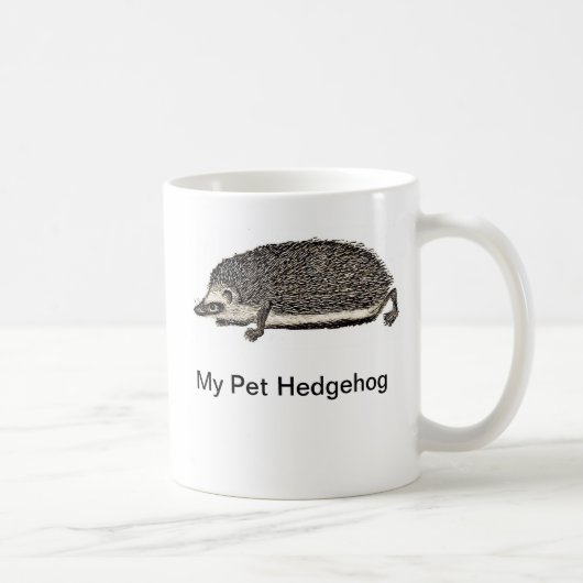 Mijn Pet Hedegel Koffiemok (Rechts)
