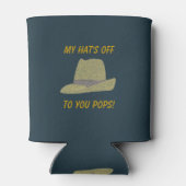 Mijn Pet is van Fedora Koelbox Blikjeskoeler (Achterkant)