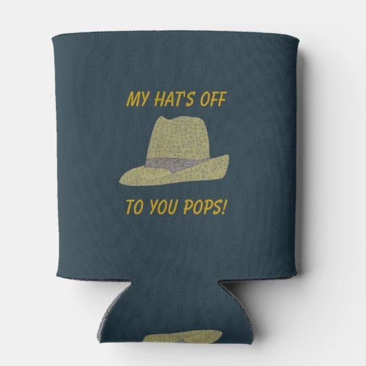 Mijn Pet is van Fedora Koelbox Blikjeskoeler (Achterkant)