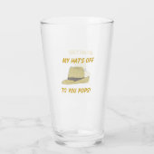 Mijn Pet off-Fedora Glas (Achterkant)