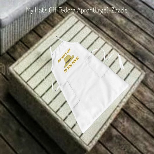 Mijn Pet off-Fedora Lang Schort