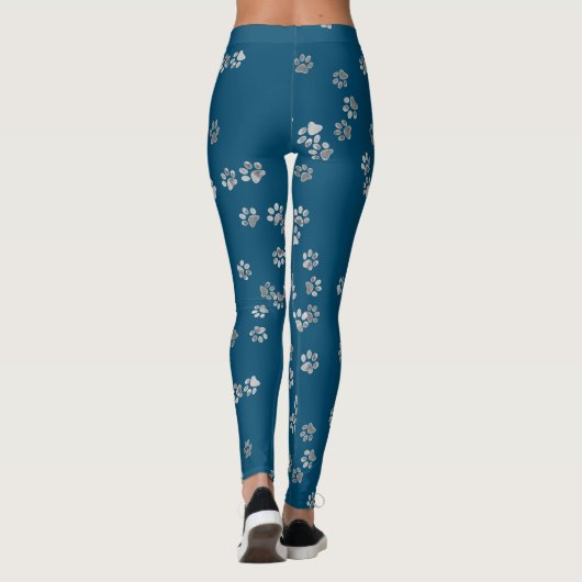 Mijn Pet Pawprints Leggings (Achterkant)