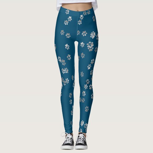 Mijn Pet Pawprints Leggings (Voorkant)