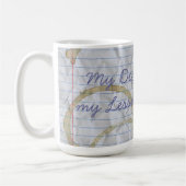 Mijn petit Brabancon Ate Mijn Lesson Plan Koffiemok (Links)