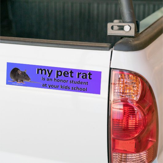 mijn petrat bumpersticker (Op Truck)
