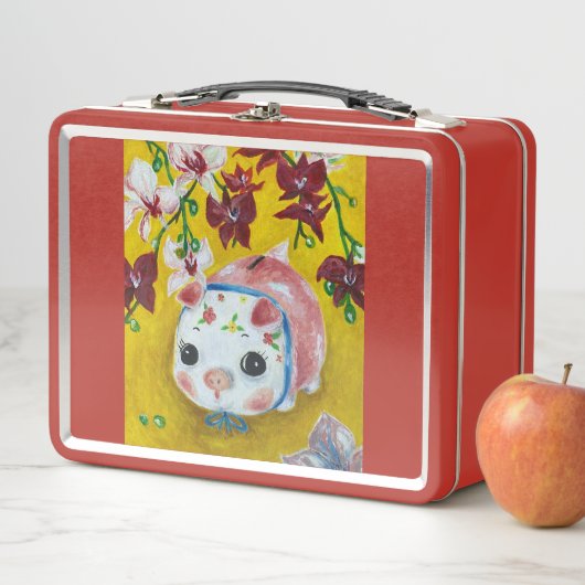 Mijn Piggy Bank-pigpig reggaepainting-Metal Lunchb (In situ)