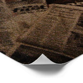 "Mijn pijn" - door Andrew Gettler Poster (Hoek)