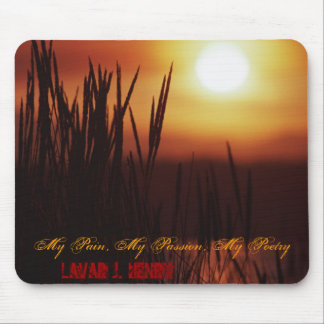 Mijn pijn, mijn passie, mijn poëzie Mousepad Muismat