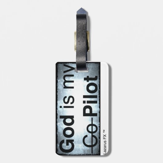 "Mijn piloot" bagage Bagagelabel (Achterkant verticaal)