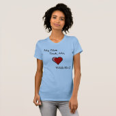 Mijn piloot, nam me mee, met hem. t-shirt (Voorkant volledig)