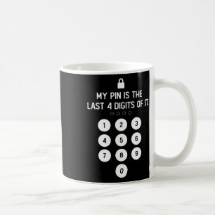 Mijn pincode is de laatste 4 cijfers van het pi-nu koffiemok