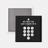 Mijn pincode is de laatste 4 cijfers van het pi-nu magneet (Voorkant / Achterkant)