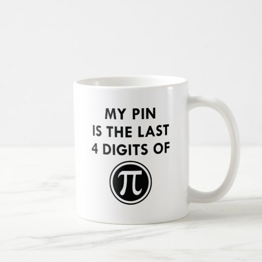 Mijn pincode Pi Koffiemok (Rechts)