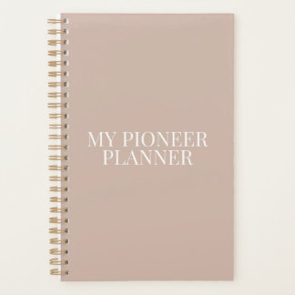 Mijn pioneer Planner
