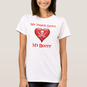Mijn piraat houdt van m'n boekje. t-shirt