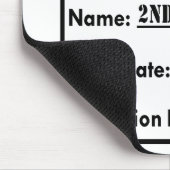 Mijn Pistool Vergunning verloopt nooit Muismat (Hoek)