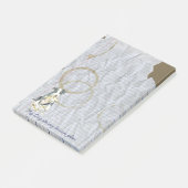 Mijn Pit Bull Ate Mijn Lesson Plan Post-it® Notes (Schuin)