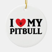 Mijn Pitbull Ornament (Voorkant)