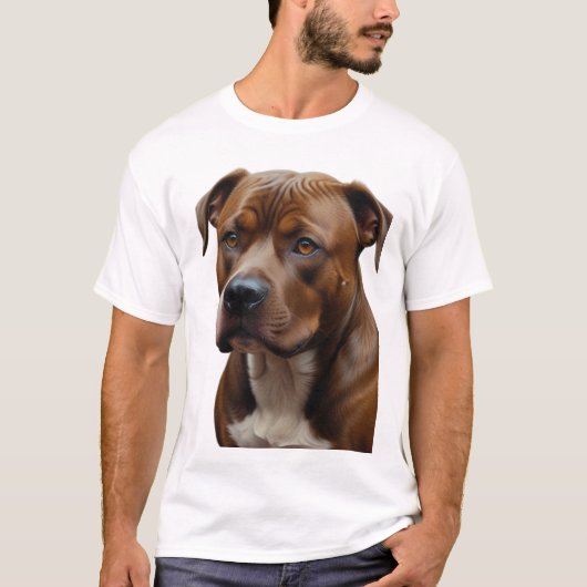 Mijn Pitbull-vriend T-shirt (Voorkant)
