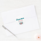 Mijn pixie-Bob is alles. Funny Kat Ronde Sticker (Envelop)