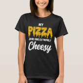Mijn Pizza-okes zijn erg smakelijk, pap Joke Fathe T-shirt (Voorkant)