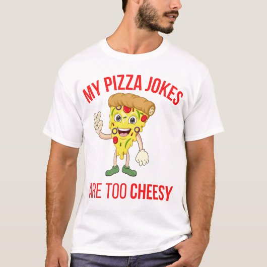 Mijn Pizza-snoep is te smakelijk T-shirt (Voorkant)