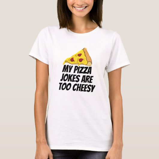 Mijn Pizza-snoep is te smakelijk T-shirt (Voorkant)