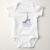 Mijn Place Pilates Logo Onsie Romper (Voorkant)