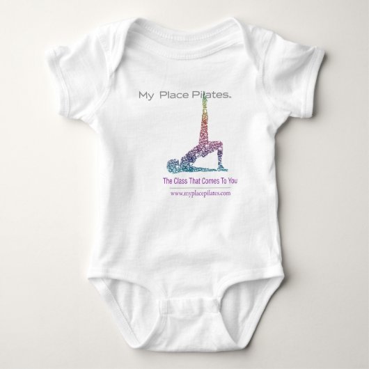 Mijn Place Pilates Logo Onsie Romper (Voorkant)