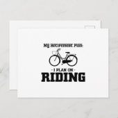 MIJN PLAN-I VAN HET VERTREKKINGSPLAN OP HET RICHTE BRIEFKAART (Voorkant / Achterkant)