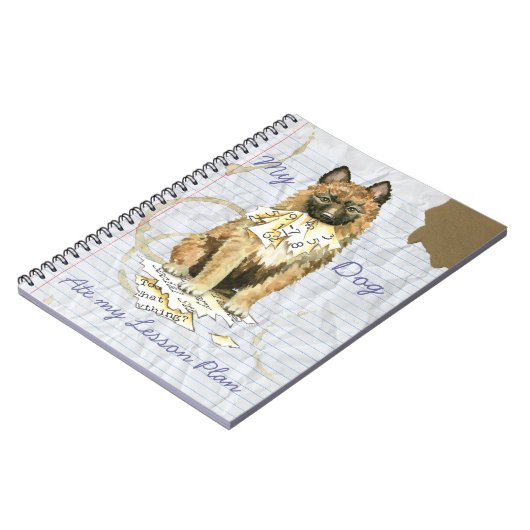 Mijn plan van Laken Ate My Lesson Notitieboek (Linkerzijde)