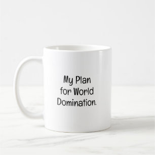 Mijn Plan voor Wereldheerschappij Koffiemok