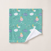 Mijn planeet Dream Big Little One Pattern Bad Handdoek (Wasdoekje)