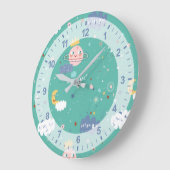 Mijn planeet Dream Big Little One Pattern Grote Klok (Hoek)