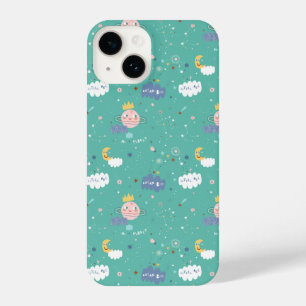 Mijn planeet Dream Big Little One Pattern iPhone 14 Hoesje
