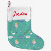 Mijn planeet Dream Big Little One Pattern Kleine Kerstsok (Voorkant)