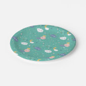 Mijn planeet Dream Big Little One Pattern Papieren Bordje (Gekanteld)